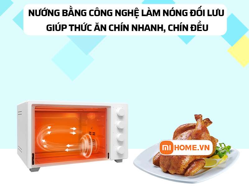 Lo nuong dien Xiaomi Mijia Oven 32L 3 1