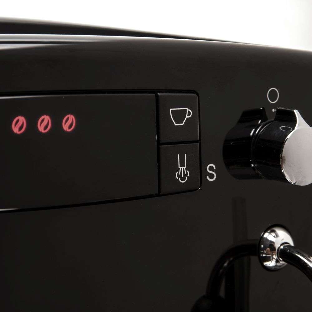 Máy pha cà phê tự động Nivona 520 với các biểu tượng phía trên bảng điều khiển