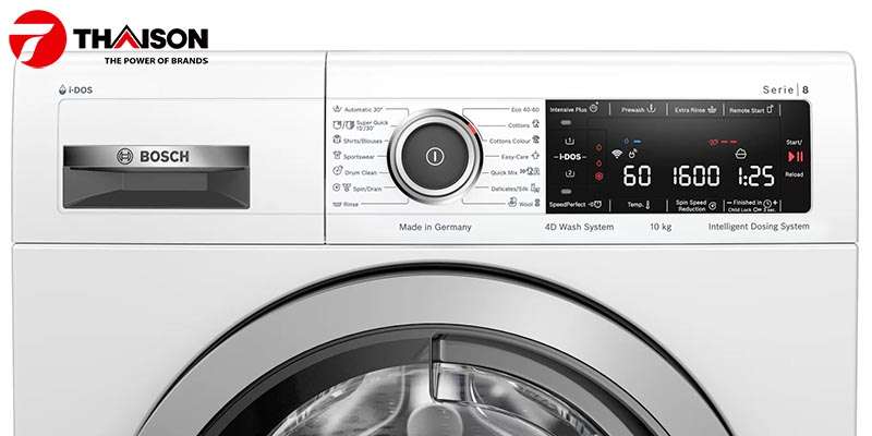Mua máy giặt Bosch 10Kg Serie 8 nào tốt?