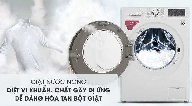 Máy giặt LG tính năng hữu ích
