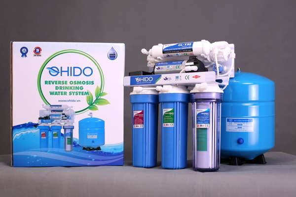 Lắp đặt máy lọc nước RO OHIDO không vỏ tủ như thế nào?