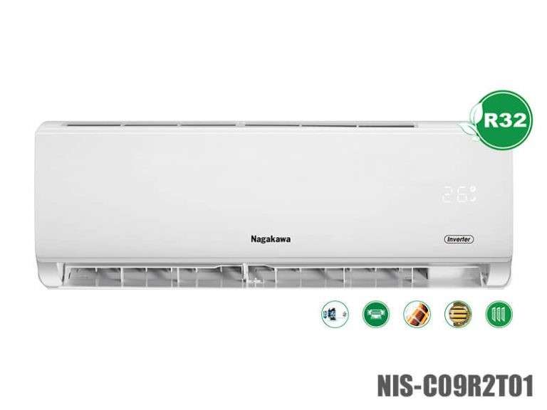 Điều hòa Nagakawa Inverter NIS-C09R2T01 9000Btu/h 1 chiều