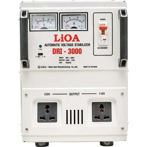 Ổn áp LiOA 1 pha 3kVA DRI-3000II – Chính hãng | Điện máy XANH