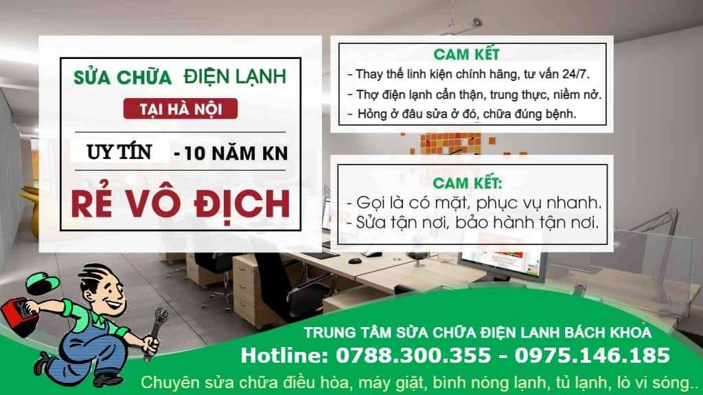 Sửa Chữa Điện Lạnh Bách Khoa Uy Tín Nhất Hà Nội | 0788.300.355