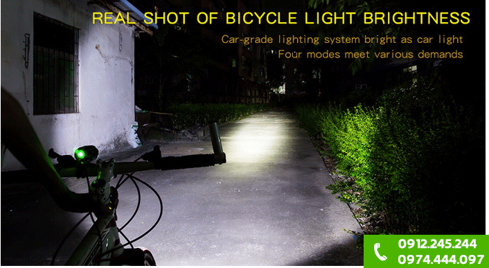Đèn pin đeo đầu gắn xe đạp 2in1 Supfire BL02