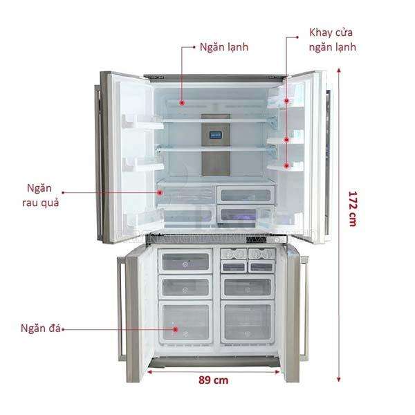  Tủ lạnh Electrolux EQE6807SD được mọi người tin dùng