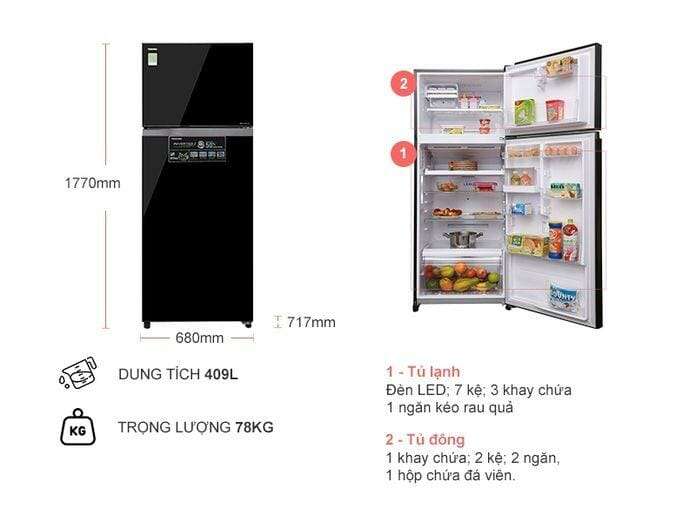 Tủ lạnh 400 lít
