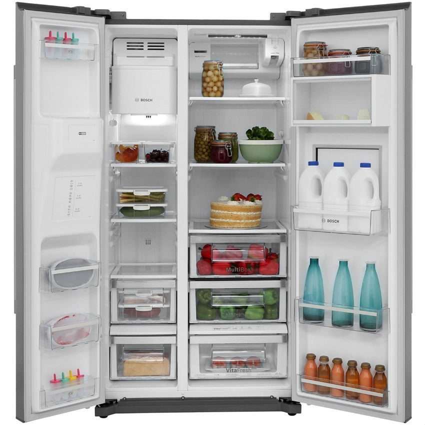  Tủ Lạnh Side By Side Bosch KAG90AI20 nhiều ngăn chứa đượcnhiều đồ