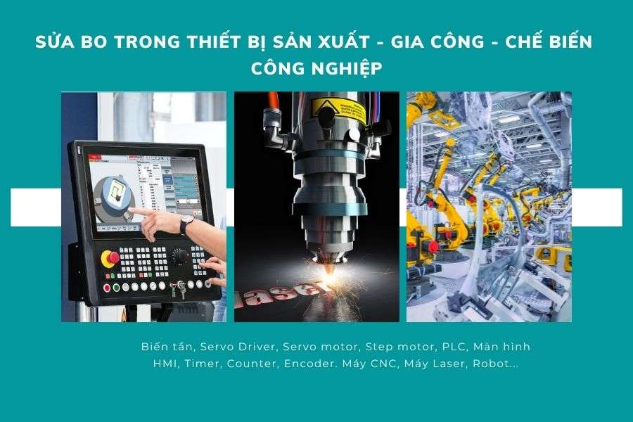 VinRepair chuyên sửa bo mạch trong máy móc thiết bị công nghiệp