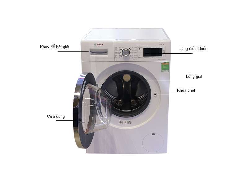 Máy Giặt Lồng Ngang Bosch WAW28480SG 9 Kg Giá Rẻ