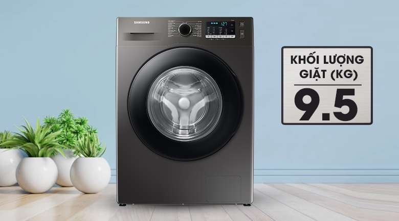 Thiết kế máy giặt Samsung WW95TA046AX/SV sang trọng, độc đáo