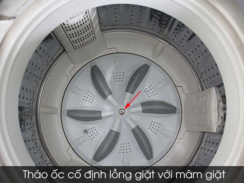 Hướng dẫn cách tháo mâm máy giặt Panasonic đơn giản tại nhà