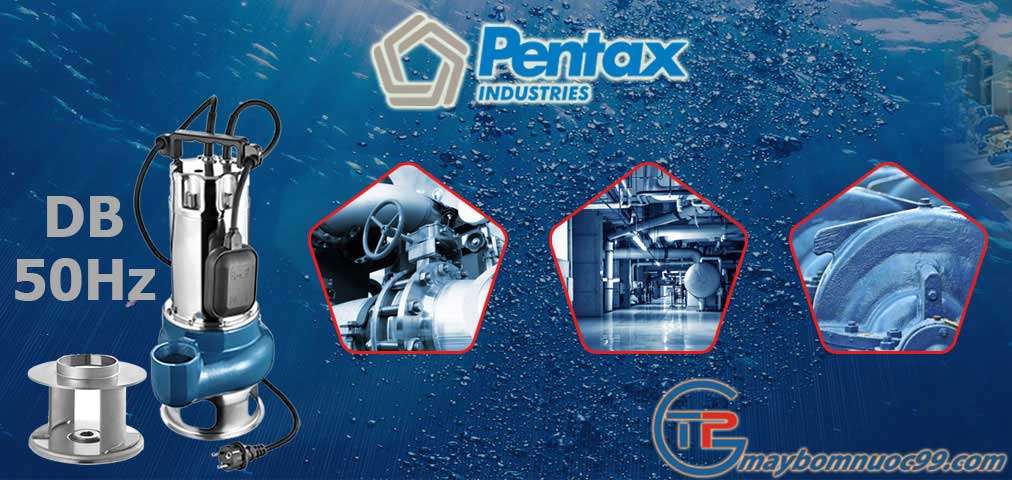 Giá máy bơm nước Pentax 5.5HP - 4000w nhập khẩu Italy - Thuận Phú Group