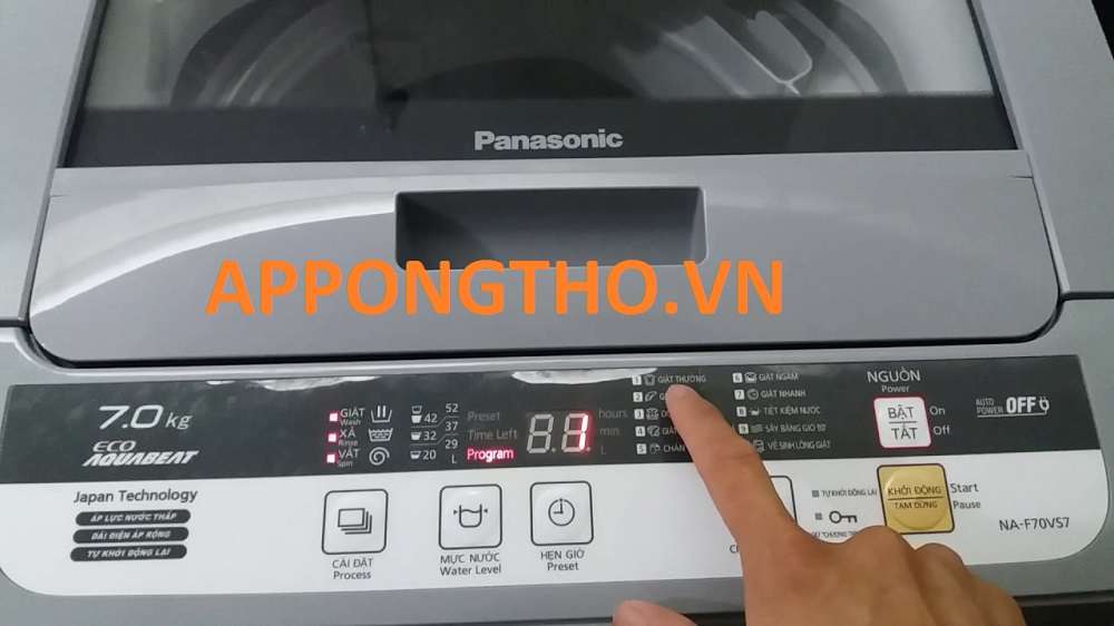 Bảo hành máy giặt panasonic Tại Hà Nội