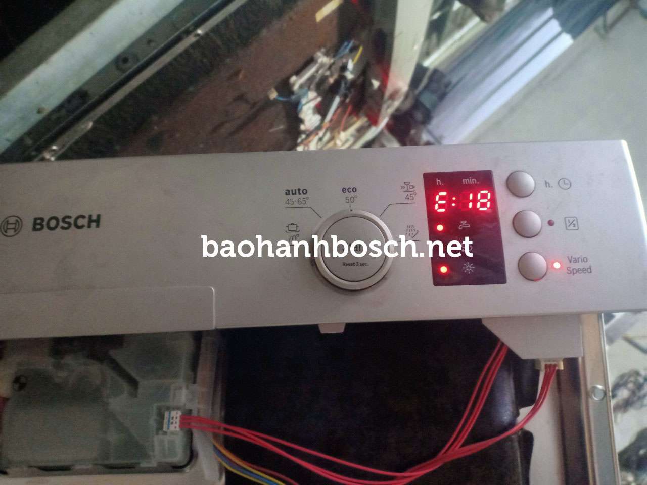 [CSKH] Sửa chữa máy rửa bát Bosch tại Hà Nội