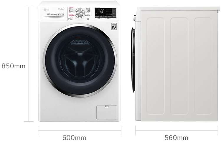 Máy Giặt Cửa Trước Inverter LG FC1409S3W (9kg)