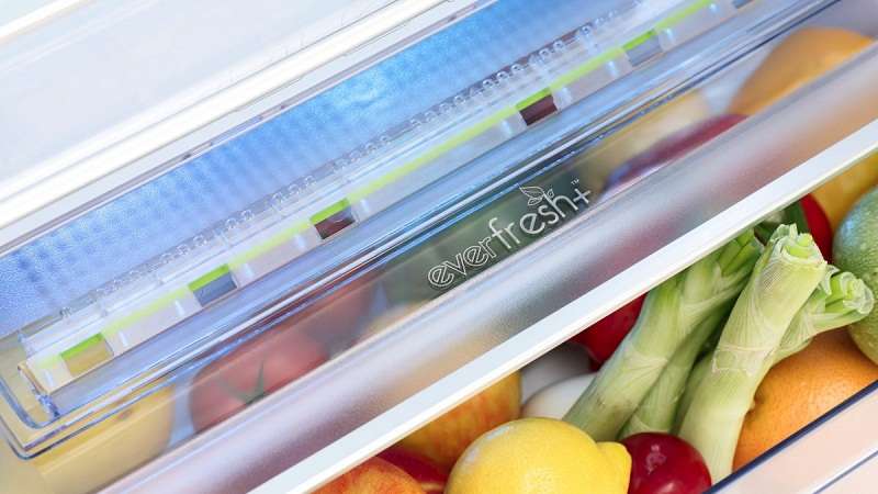 Tủ lạnh Beko Inverter 392 lít RDNT440E50VZGB -Rau quả tươi lâu cùng công nghệ EverFresh+