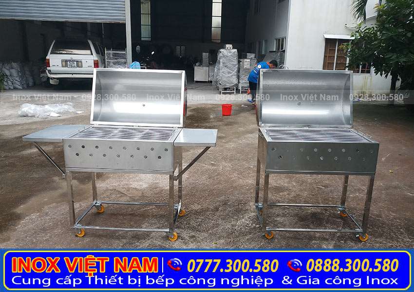 Bếp nướng than inox 304