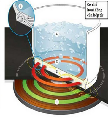 Bếp từ khác bếp điện như thế nào