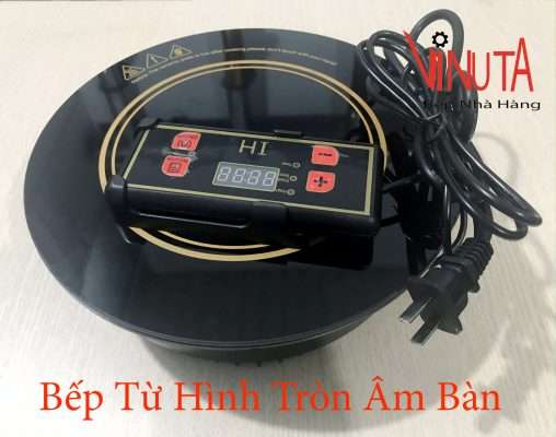 Bếp từ tròn | Bếp Điện từ đơn hình tròn | Bếp Từ Hình Tròn nhà hàng