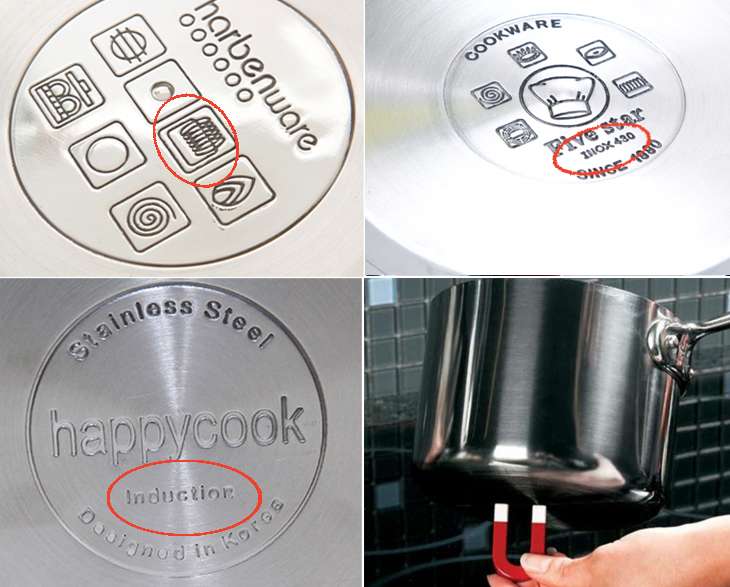 Một số dấu hiệu nhận biết nồi dùng được trên bếp từ, bếp từ Panasonic