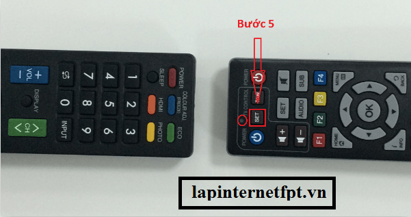 biến Remote Fpt thành remote TV đơn giản