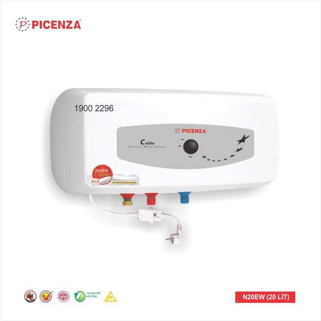 Bình tắm nóng lạnh Picenza N20EW – 20 lít. Giá từ 1.830.000 ₫ – 34 nơi bán.