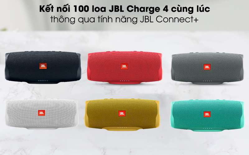Loa bluetooth JBL Charge 4 - JBL Connect+