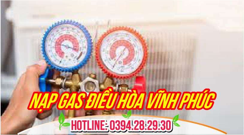 bơm Nạp Gas Điều Hòa ở Vĩnh Phúc