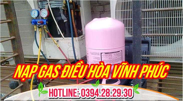 bơm Nạp Gas Điều Hòa tại Vĩnh Phúc