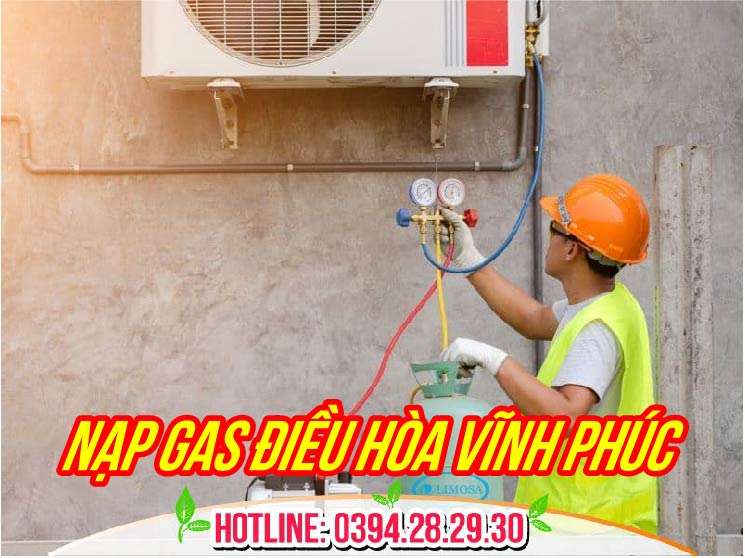 bơm Nạp Gas Điều Hòa tỉnh Vĩnh Phúc