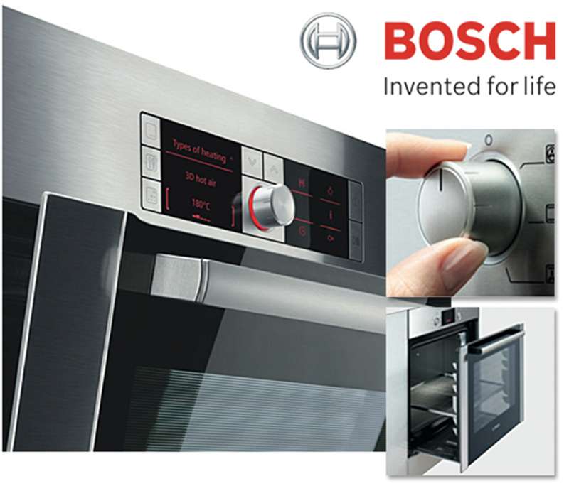 Lò nướng Bosch được thiết kế từ nền công nghiệp hàng đầu thế giới tại Đức