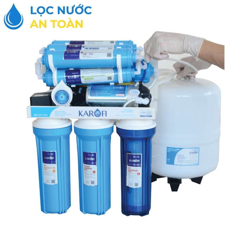 Cách lắp đặt máy lọc nước RO Karofi, Kangaroo đơn giản