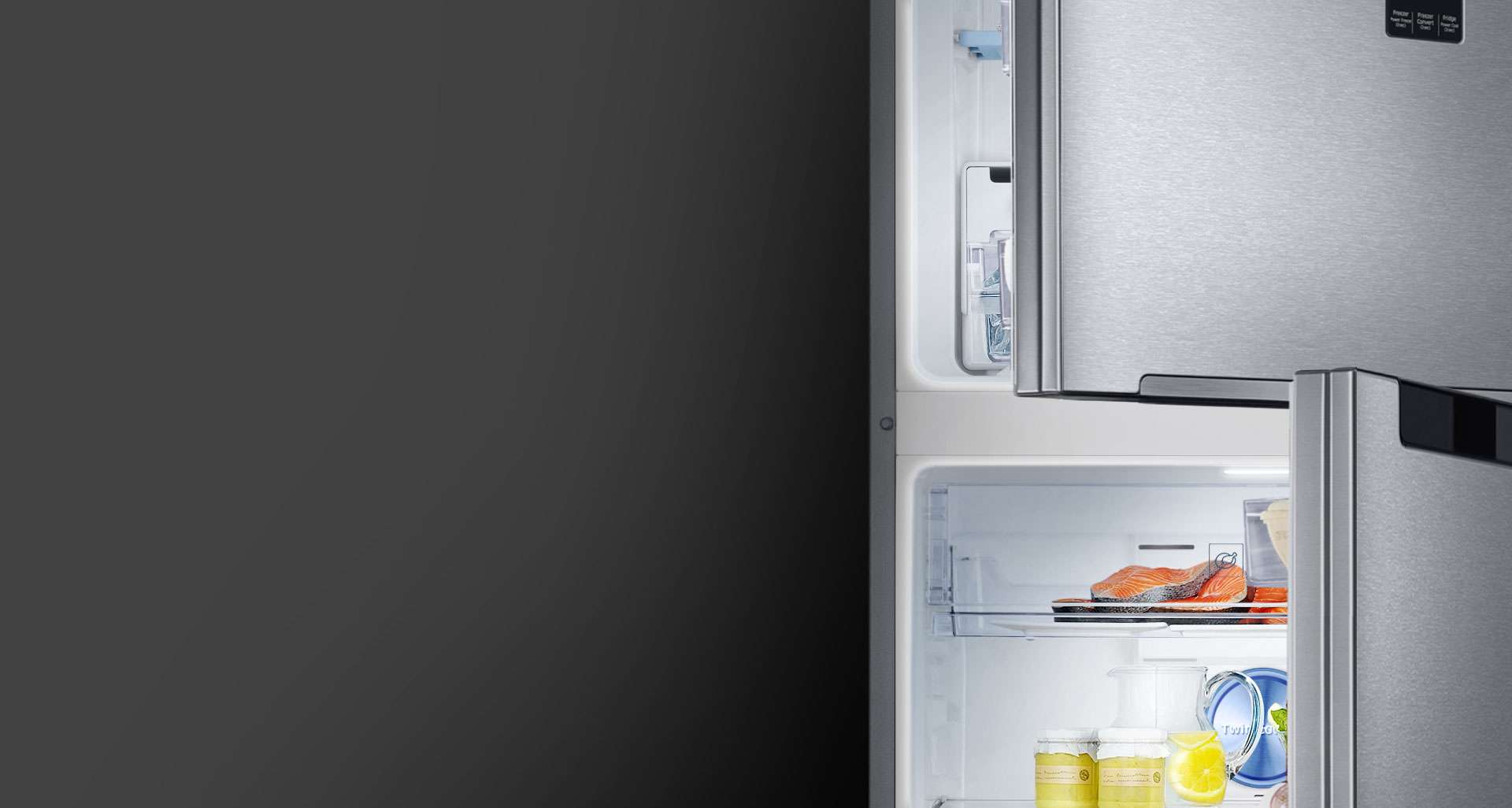 Tủ lạnh hai cửa Samsung Twin Cooling Plus 308L (RT29K5532BU) | Công nghệ 2 dàn lạnh độc lập Twin Cooling PlusTM | Ngăn lẫn mùi | 5 Chế độ chuyển đổi | Tiết kiệm năng lượng | Bền bỉ ít ồn | Hàng chính hãng | Bảo hành 2 năm