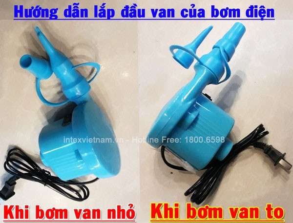 Hướng dẫn bơm bể bơi, phao bơi INTEX đúng cách