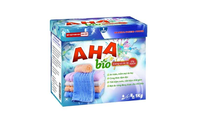 Bột giặt sinh học AHA Bio cho trẻ sơ sinh