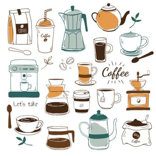 Các loại vật dụng cần thiết trong quán cafe