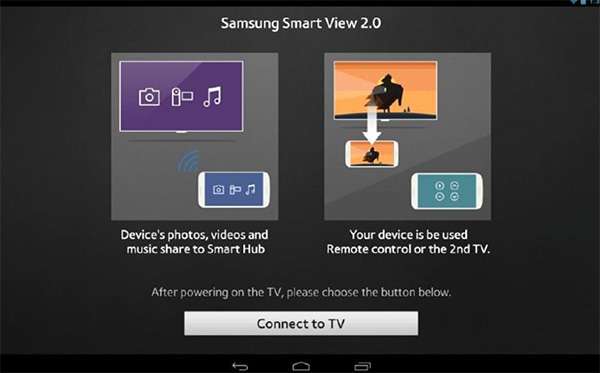Ứng dụng điều khiển tivi bằng điện thoại qua ứng dụng Smart View 2.0