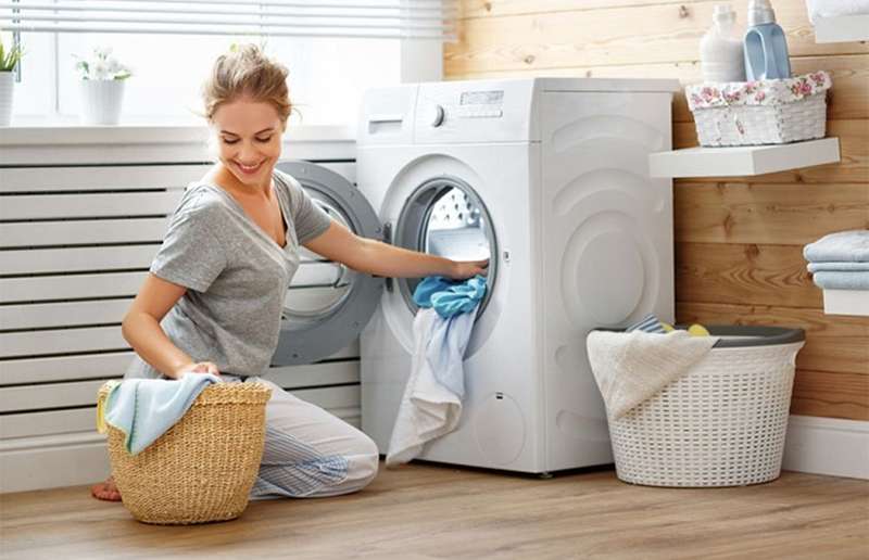 Xem xét tải trọng máy giặt và cho khối lượng quần áo vào phù hợp