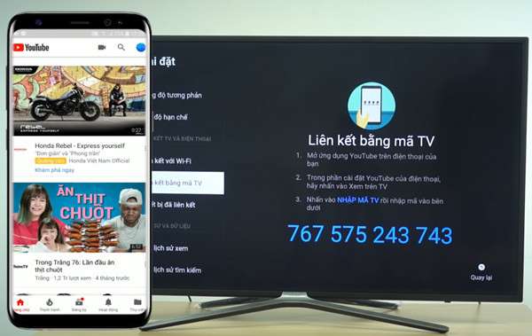 Hướng dẫn cách kết nối điện thoại với tivi Asanzo qua Youtube và Wifi