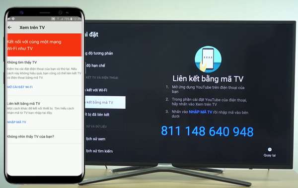 Hướng dẫn cách kết nối điện thoại với tivi Asanzo qua Youtube và Wifi