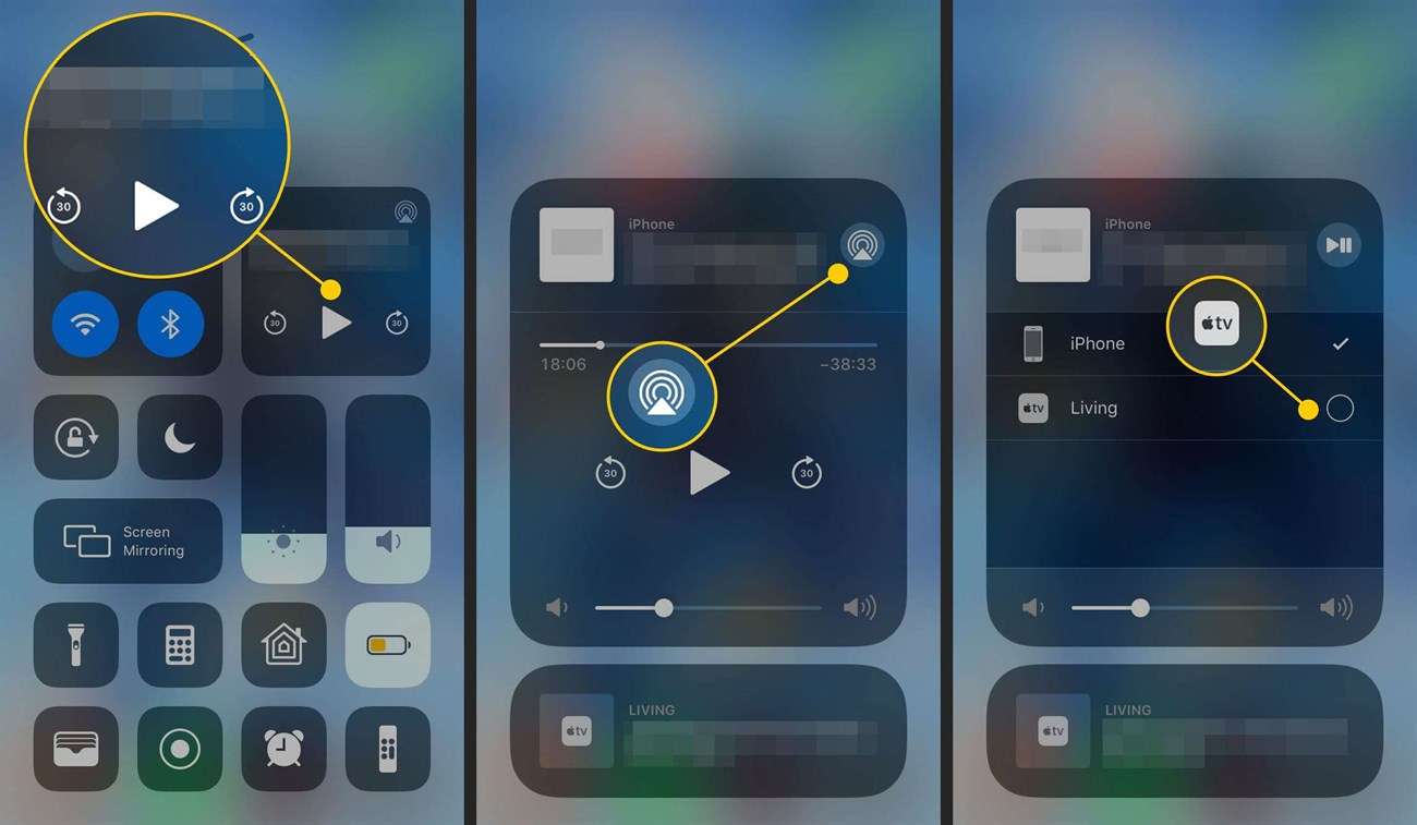 Kết nối iPhone với AirPlay