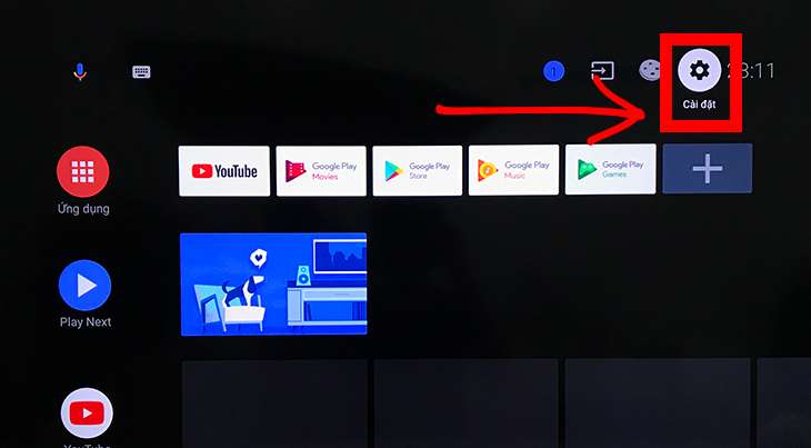 Cách kết nối mạng trên Android tivi Skyworth
