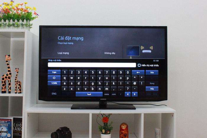 Hướng dẫn cách kết nối mạng trên tivi Samsung cực đơn giản
