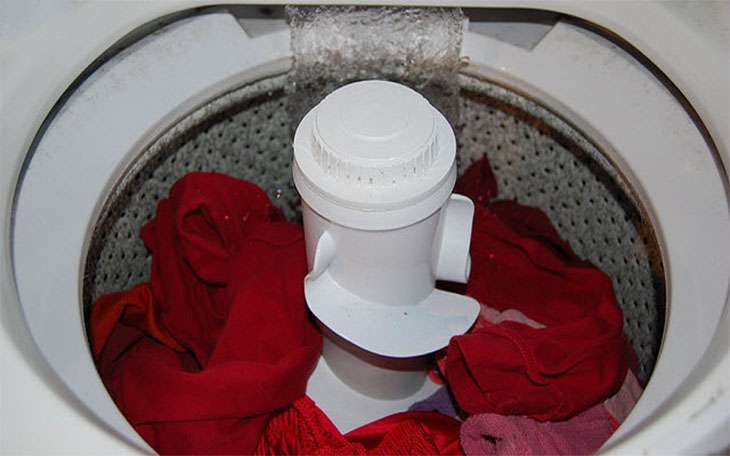 Nguồn nước vào máy giặt bị yếu