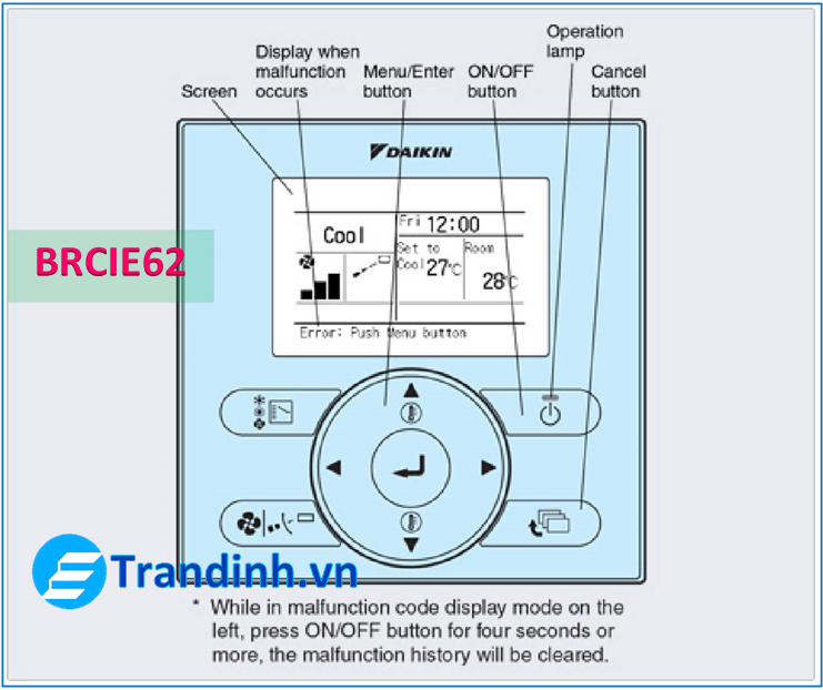 Điều khiển BRC1E62