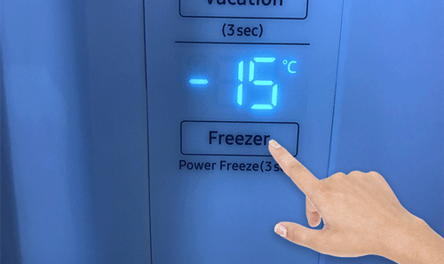 Điều chỉnh nhiệt độ ngăn đá