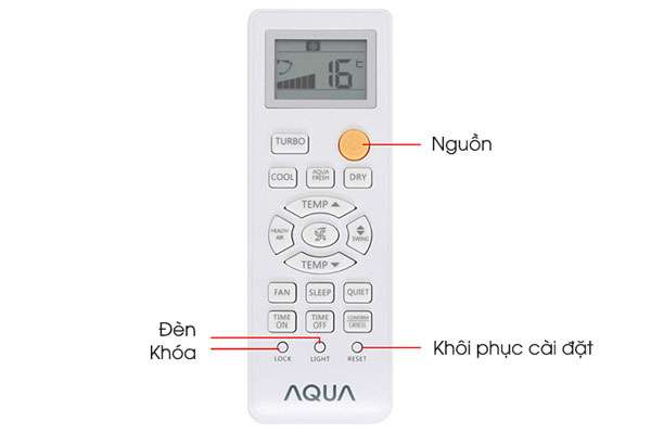 Cách sử dụng điều khiển điều hòa, máy lạnh Aqua chính xác, tiết kiệm điện