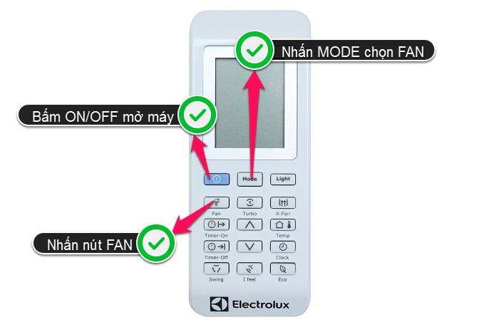Hướng dẫn chi tiết cách sử dụng remote máy lạnh Electrolux