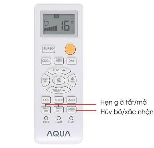 Cách sử dụng remote máy lạnh Aqua